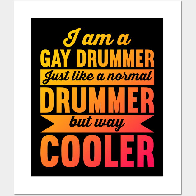 Drummer Wall Art by medd.art